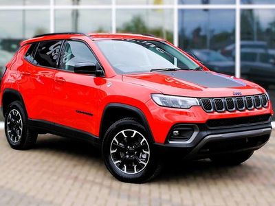 Red Used 2023 Jeep Compass Trailhawk SUV | £24,898 (Expensive)