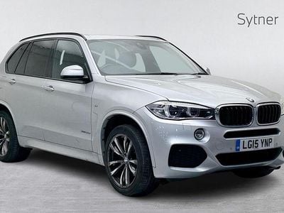 Used BMW X5 M Sport 254 HP (186 kW) 2015 Silver SUV