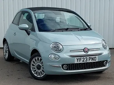 Usado Fiat 500C 70 HP (51 kW) 2023 Verde Cabrios