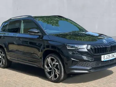 Used Skoda Karoq SportLine 150 HP (110 kW) 2025 Black SUV