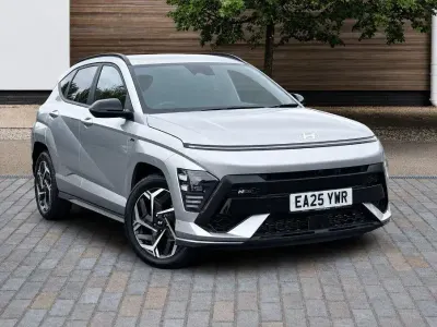 Used Hyundai Kona N Line 198 HP (145 kW) 2025 Silver SUV