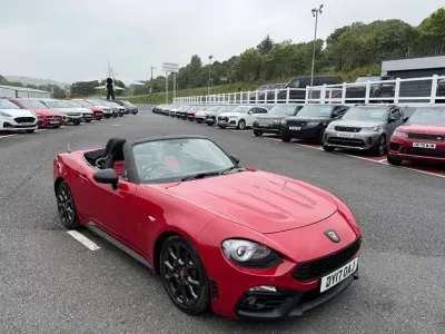 Used Abarth 124 Spider 170 HP (125 kW) 2017 Red Cabriolet