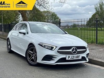 Used Mercedes A180 Executive 136 HP (100 kW) 2021 White Hatchback
