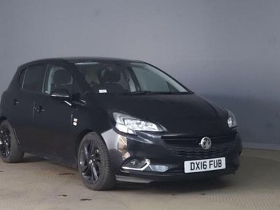 Used Vauxhall Corsa Edition 90 HP (66 kW) 2016 Black Hatchback