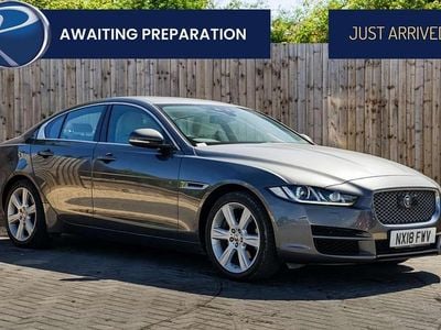 Grey Used 2018 Jaguar XE Portfolio Sedan | £12,895 (Fair price)