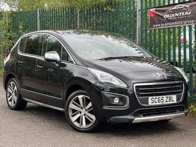 Black Used 2016 Peugeot 3008 Allure Hatchback | £3,999 (Good price)