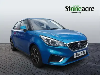 Used MG MG3 Exclusive 106 HP (77 kW) 2024 Blue Hatchback