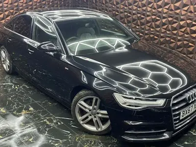 Used Audi A6 S-Line 190 HP (139 kW) 2017 Black Sedan