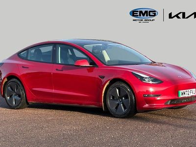 Used Tesla Model 3 Long Range AWD 254 kW (346 HP) 2022 Red Sedan