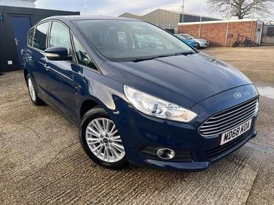 Used Ford S-MAX Zetec 162 HP (119 kW) 2019 Blue MPV