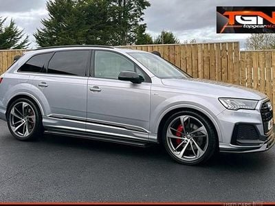 Silver Used 2020 Audi Q7 Black Edition SUV | £33,949 (Fair price)