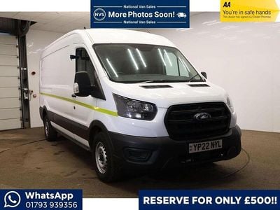 Used Ford Transit S 130 HP (95 kW) 2022 White Van