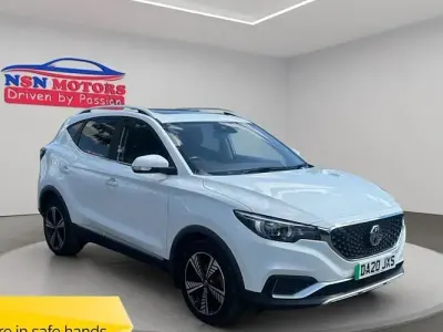 Used MG ZS Exclusive 105 kW (143 HP) 2020 White SUV