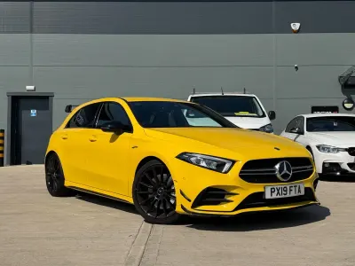 Used Mercedes A35 AMG Executive 2019 Yellow Hatchback