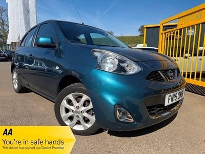 Used Nissan Micra Acenta 2015 Blue Hatchback