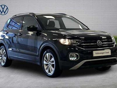 Used VW T-Cross Active 95 HP (69 kW) 2022 Black SUV