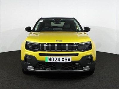 Yellow Used 2024 Jeep Avenger EV Summit SUV | £18,195 (Fair price)