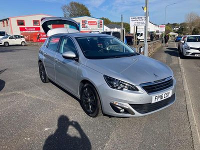 Usado Peugeot 308 Allure 120 HP (88 kW) 2016 Prateado Citadino