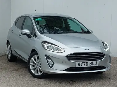 Used Ford Fiesta Titanium 125 HP (91 kW) 2020 Silver Hatchback
