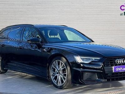 Used Audi A6 Black Edition 204 HP (150 kW) 2021 Black Estate