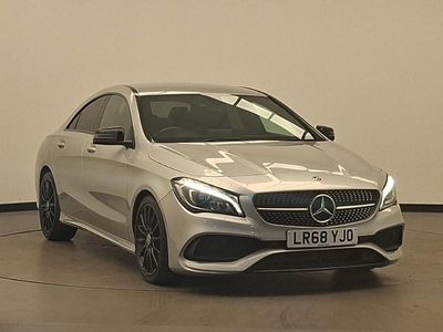 Used Mercedes CLA200 AMG line 156 HP (114 kW) 2018 Silver Sedan