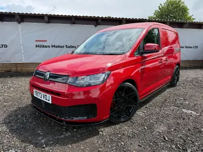 Used VW Caddy S 122 HP (89 kW) 2023 Red MPV