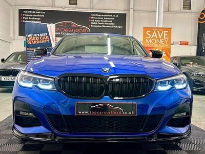 Blue Used 2021 BMW 330e M Sport Sedan | £18,195 (Fair price)