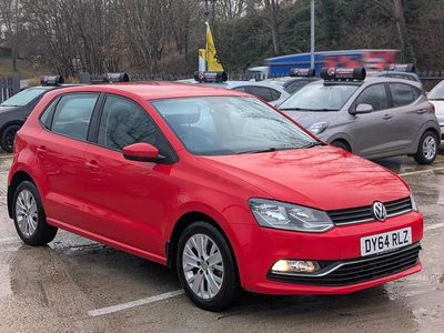 Used VW Polo SE 75 HP (55 kW) 2014 Red Hatchback
