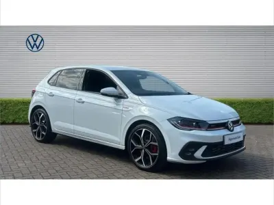 New VW Polo GTI 207 HP (152 kW) 2026 White Hatchback