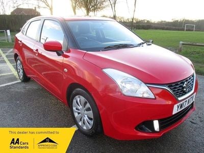 Red Used 2017 Suzuki Baleno SZ3 Hatchback | £4,890 (Fair price)
