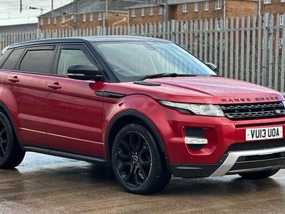 Used Land Rover Range Rover evoque Dynamic 2013 Red Estate