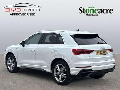 Begagnad Audi Q3 S-Line 150 HK (110 kW) 2022 Vit SUV