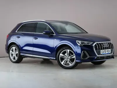 Used Audi Q3 S-Line 150 HP (110 kW) 2021 Blue SUV