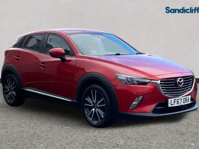 Second-hand Mazda CX-3 Inclusive 120 CP (88 kW) 2017 Roșu SUV