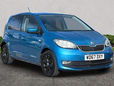 Used Skoda Citigo Colour Edition 59 HP (43 kW) 2018 Blue Hatchback