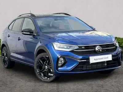Begagnad VW Taigo Black Edition 150 HK (110 kW) 2025 Blå SUV