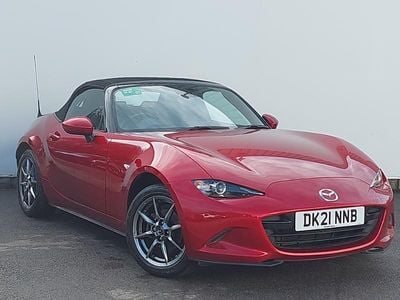 Used Mazda MX5 Inclusive 132 HP (97 kW) 2021 Red Cabriolet