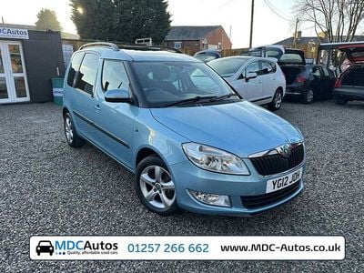 Used Skoda Roomster SE 105 HP (77 kW) 2012 Blue MPV