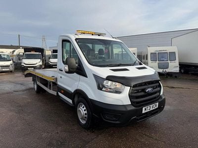 Used Ford Transit 130 HP (95 kW) 2021 White Pickup