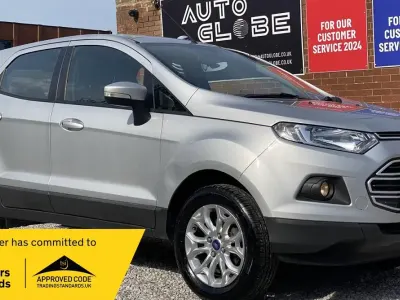 Used Ford Ecosport Zetec 125 HP (91 kW) 2015 Silver SUV