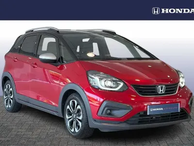 Used Honda Jazz Hybrid 109 HP (80 kW) 2021 Red Hatchback