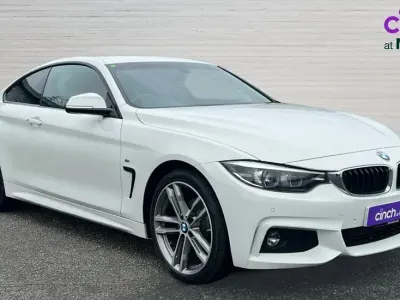 Used BMW 420 M Sport 190 HP (139 kW) 2018 White Coupe