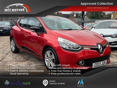 Used Renault Clio IV Dynamique 90 HP (66 kW) 2013 Red Hatchback
