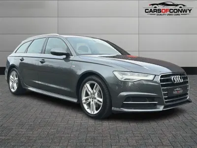 Used Audi A6 S-Line 190 HP (139 kW) 2017 Grey Estate