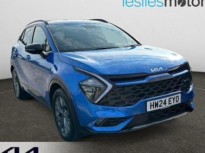 Begagnad Kia Sportage GT-Line 207 HK (152 kW) 2024 Blå SUV