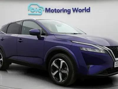 Used Nissan Qashqai N-Connecta 140 HP (102 kW) 2022 Blue SUV