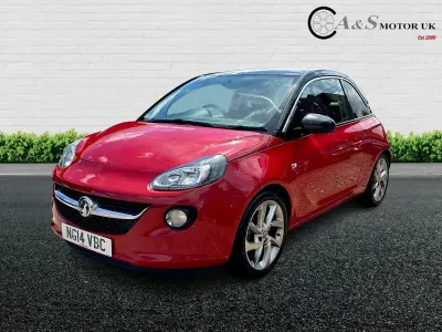 Used Vauxhall Adam Slam 70 HP (51 kW) 2014 Red Hatchback