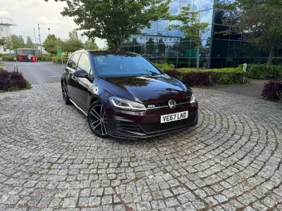 Used VW Golf VII GTD 184 HP (135 kW) 2017 Black Hatchback