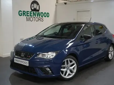 Used Seat Ibiza FR 115 HP (84 kW) 2017 Blue Hatchback
