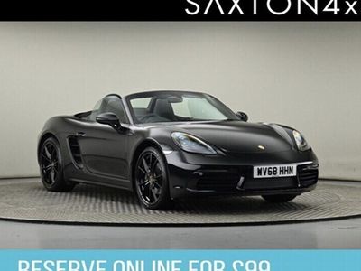 used Porsche 718 Boxster Convertible (2018/68)(718) 2.0 2d PDK